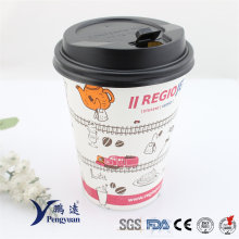 12 Unze Recycled Isolierte Singel Wall Hot Paper Cup